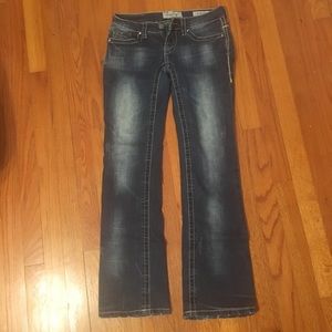 Buckle Day Trip Leo Bootcut Jeans